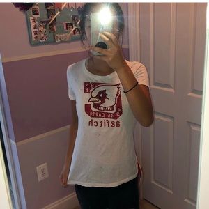 abercrombie t shirt with little damages holes